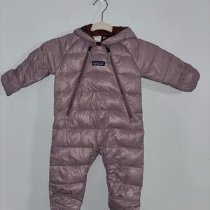 Patagonia Lavender Infant Snowsuit